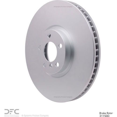 DFC GEOSPEC Coated Rotor - Blank - Dynamic Friction Company 604-31150D