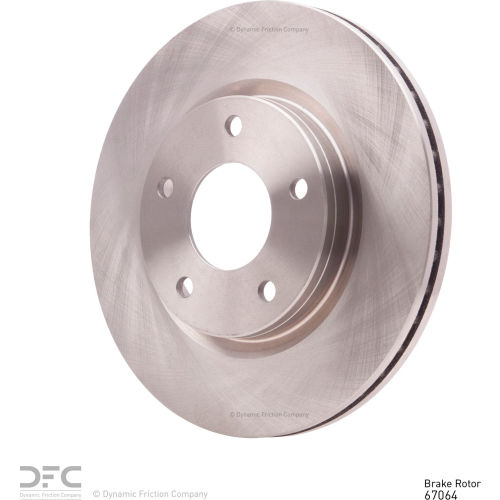 DFC GEOSPEC Coated Rotor - Blank - Dynamic Friction Company 604-67064