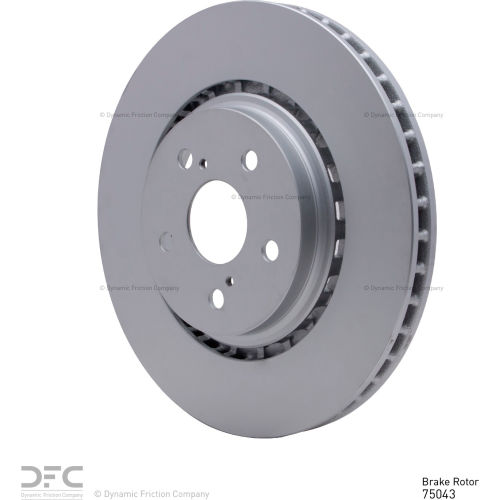 DFC GEOSPEC Coated Rotor - Blank - Dynamic Friction Company 604-75043