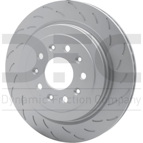 Disc Brake Rotor - Slotted - Dynamic Friction Company 610-46054D