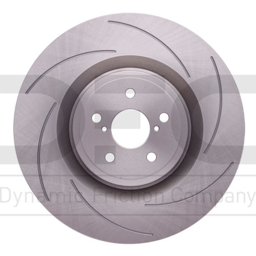 Disc Brake Rotor - Slotted - Dynamic Friction Company 610-75037D