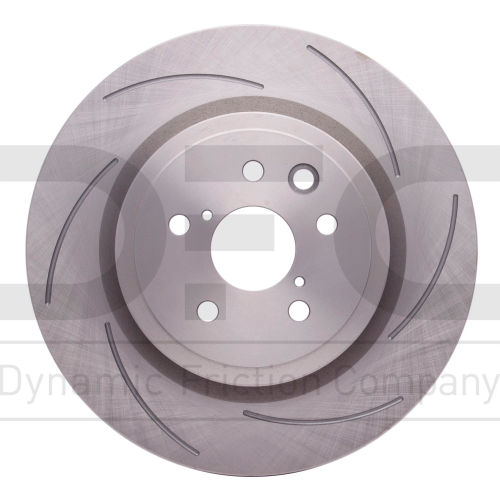 Disc Brake Rotor - Slotted - Dynamic Friction Company 610-75039D