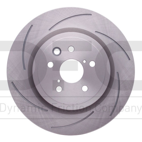 Disc Brake Rotor - Slotted - Dynamic Friction Company 610-75040D