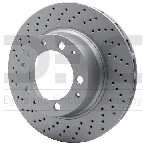 Disc Brake Rotor - Drilled - Dynamic Friction Company 620-02015D
