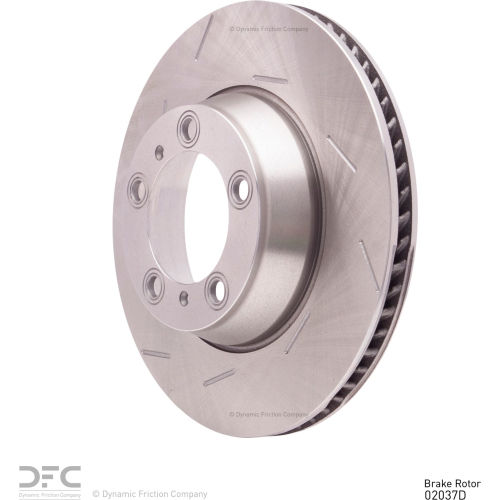 Disc Brake Rotor - Drilled - Dynamic Friction Company 620-02037D