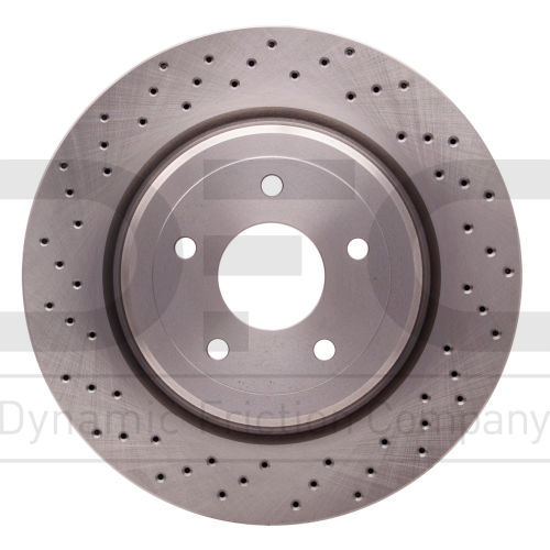 Disc Brake Rotor - Drilled - Dynamic Friction Company 620-47035