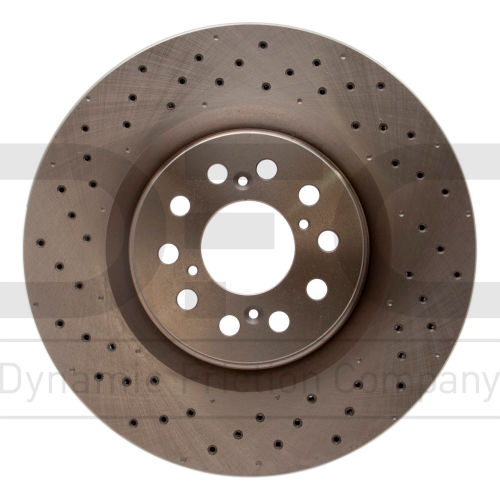 Disc Brake Rotor - Drilled - Dynamic Friction Company 620-59065