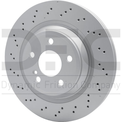 DFC GEOSPEC Coated Rotor - Drilled - Dynamic Friction Company 624-63102
