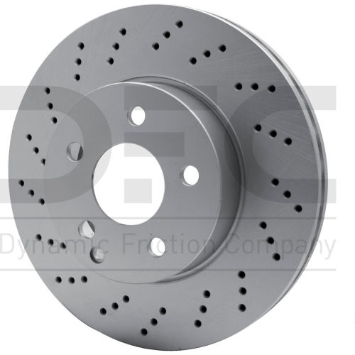DFC Hi-Carbon Alloy Rotor - Drilled - Dynamic Friction Company 920-63084