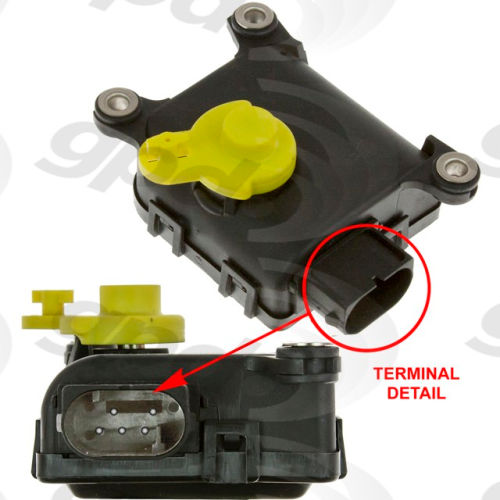 HVAC Mode Door Actuator, Global Parts 1712286