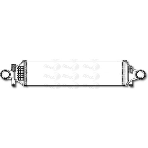 Intercooler, Global Parts 2711318