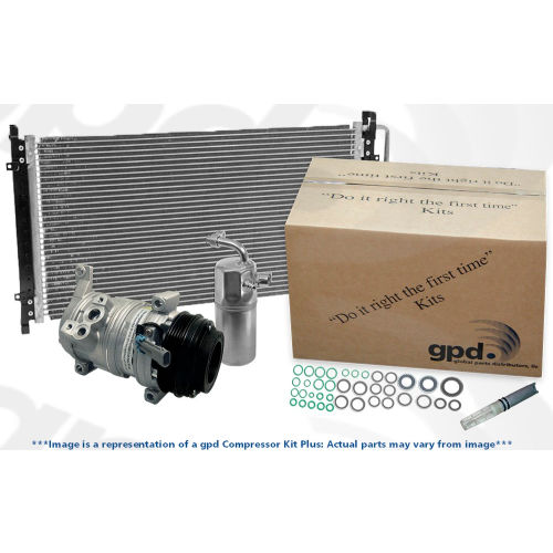 A/C Compressor, Global Parts 9721259A
