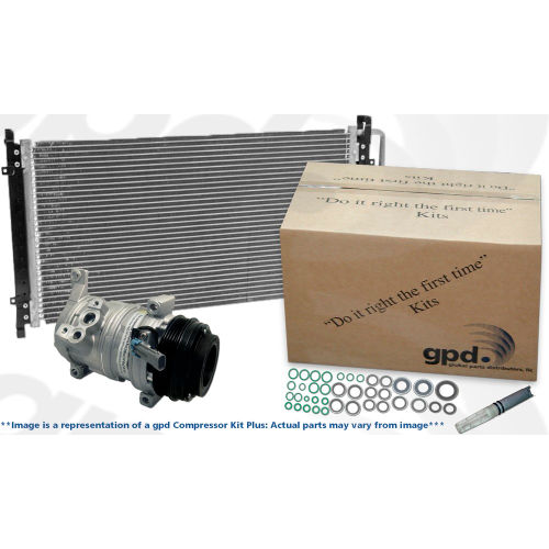 A/C Compressor, Global Parts 9721286A
