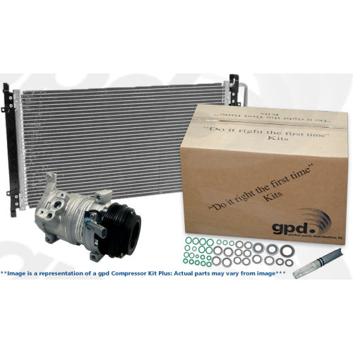 A/C Compressor, Global Parts 9741796A