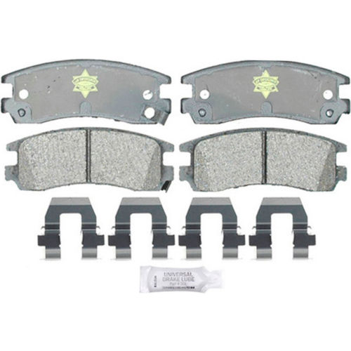 Police Overstock Metallic Brake Pad Set - Raybestos Brakes ATD698P