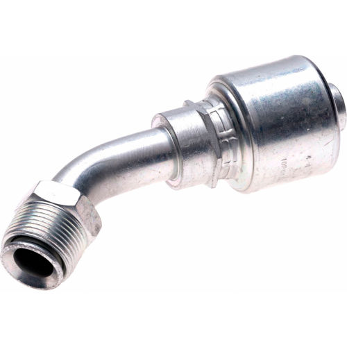 SAE Male Inverted Swivel - 45 Bent Tube (MegaCrimp) - Gates G25502-0404