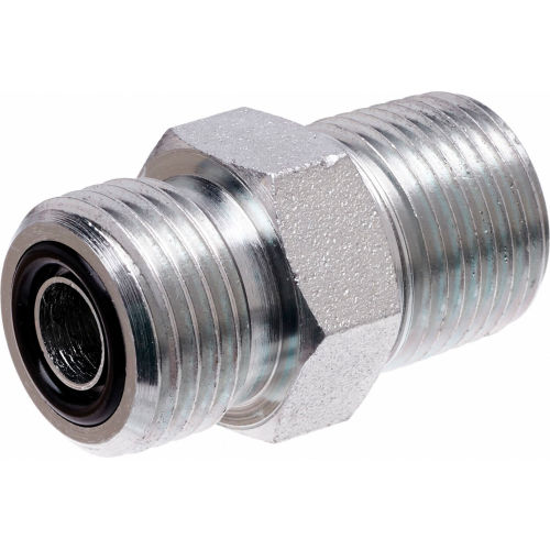 Male Flat-Face O-Ring to Male Pipe NPTF (SAE to SAE) - Gates G60770-0808