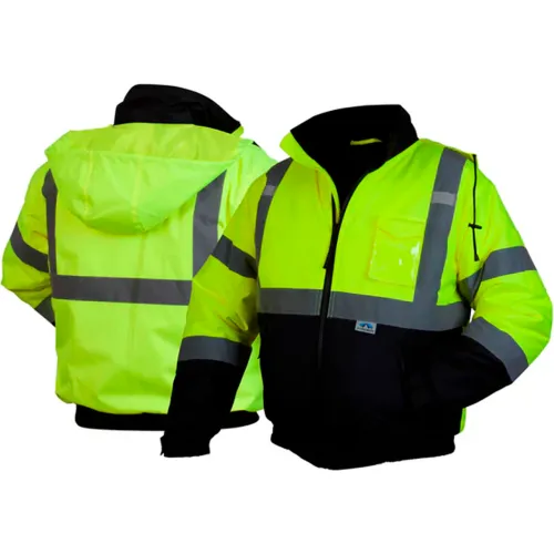 Pyramex® RJ32T Hi-Vis Waterproof Bomber Jacket, Type R, ANSI Class