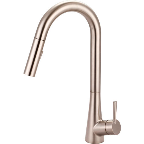 Olympia i2 K-5025-BN Single Lever Pull-Down Kitchen Faucet PVD Brushed Nickel