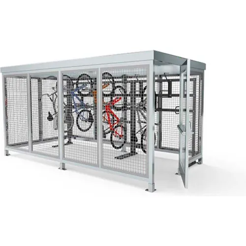 Peapod Mini 8 10 Locking Bike Shelter 14 8