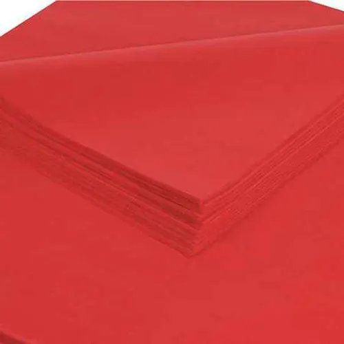 Scarlet Red Tissue Paper - 20 x 30 Sheets - 480 / Pack - 100% Recycled