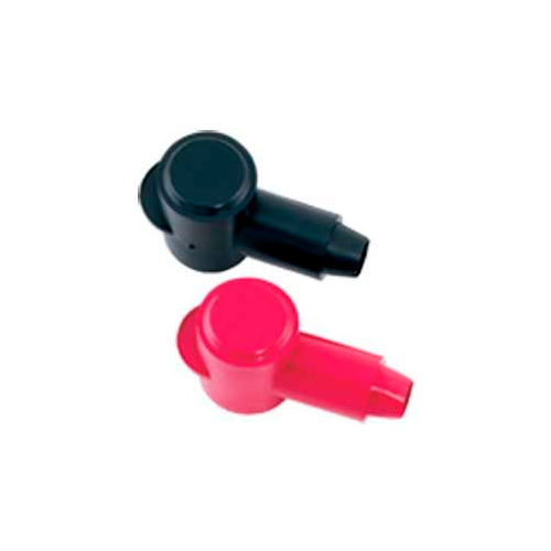 Quick Cable 5743-005R Red Tab Insulator Terminal Protectors, 8-2 Gauge, 5 Pcs