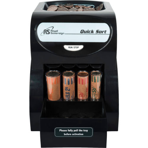 Royal Sovereign® QS-1AC Electric Coin Sorter 1 Row