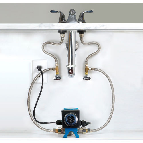 AquaMotion Under Sink Recirculation System for Hot Water Tank with Timer