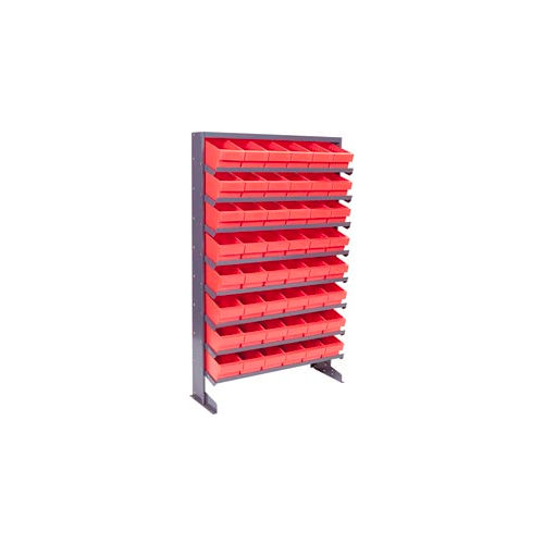 Quantum QPRS-601 Single Sided Rack 12&quot;x36&quot;x60&quot; with 48 Red Euro Drawers