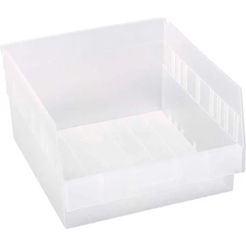 Plastic Nesting Storage Shelf Bin QSB209 111/8"W x 115/8"D x 6"H