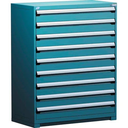 Rousseau Metal Modular Storage Drawer 48x24x60, 9 Drawers (1