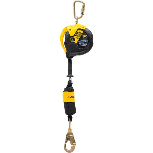 Werner® Max Patrol Leading Edge 20’ Cable Self Retracting Lifeline w ...