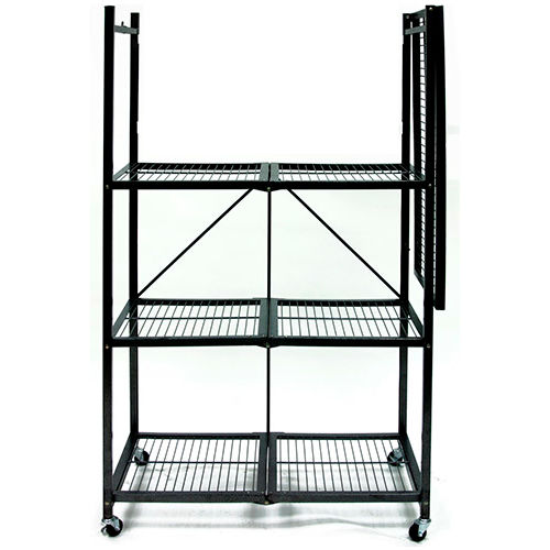 metal racks on wheels