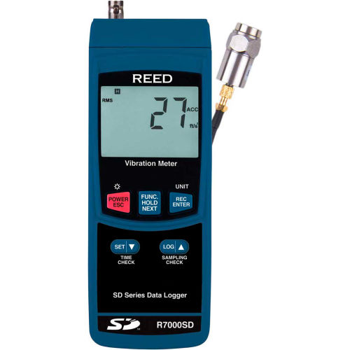 Reed Instructions Data Logging Vibration Meter