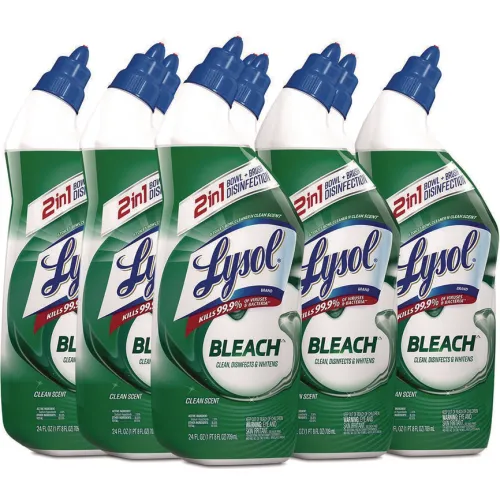 Lysol 24 Oz. Toilet Bowl Cleaner With Bleach - Thumbnail 5
