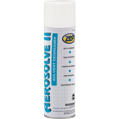 Zep Aerosolve II Aerosol Solvent Degreaser, 20 oz. Aerosol Can, 12 Cans