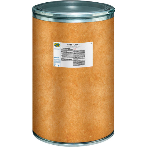 Zep Super Flash™ Powdered Alkaline Concrete Cleaner, 500 Lb. Drum