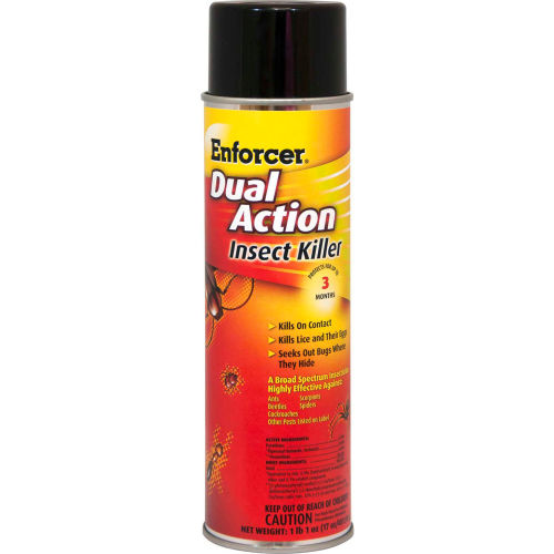 Enforcer&#174; Dual Action Insect Killer - 16 oz. Aerosol Spray, 12 Cans - 1047651