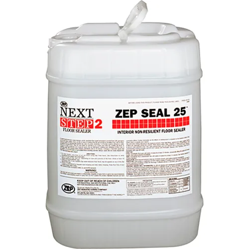 Zep Seal 25??? Interior NonResilient Floor Sealer, 5 Gallon Pail