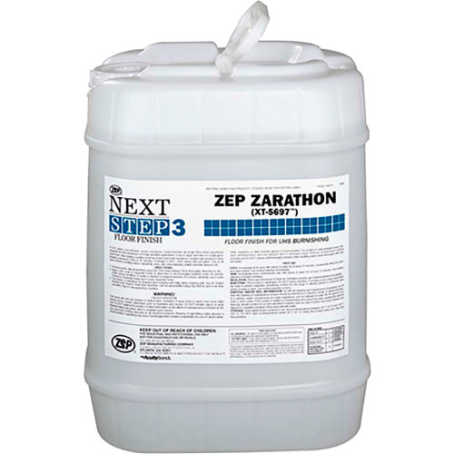 Zep Zarathon Wet Look Floor Polish, 5 Gallon Pail