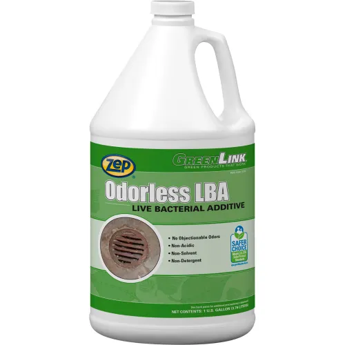 Zep Odorless LBA (Liquid Bacterial Additive) Drain Maintainer, Gallon