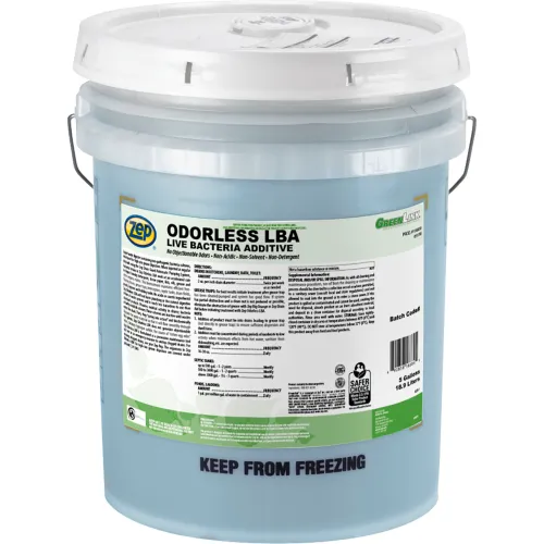 Zep Odorless LBA (Liquid Bacterial Additive) Drain Maintainer, 5 Gallon