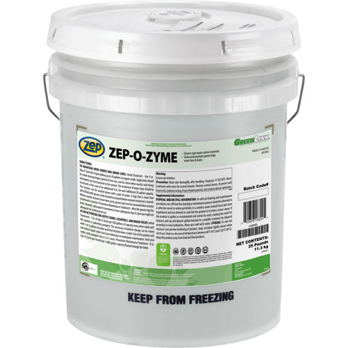 ZepOZyme™ Enzyme Type Waste System Treatment, 25 Lb. Pail