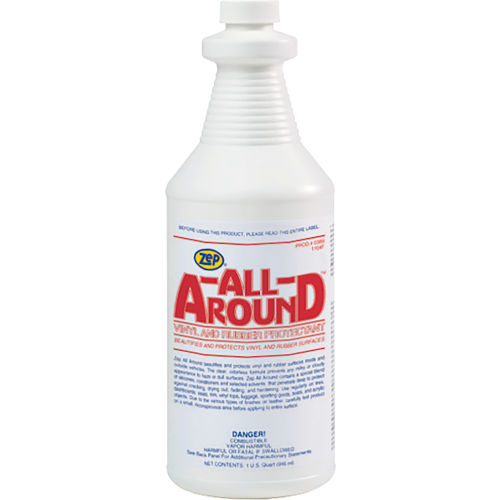 ZEP All Around Vinyl and Rubber Protectant, 1 Quart, 12 Bottle
