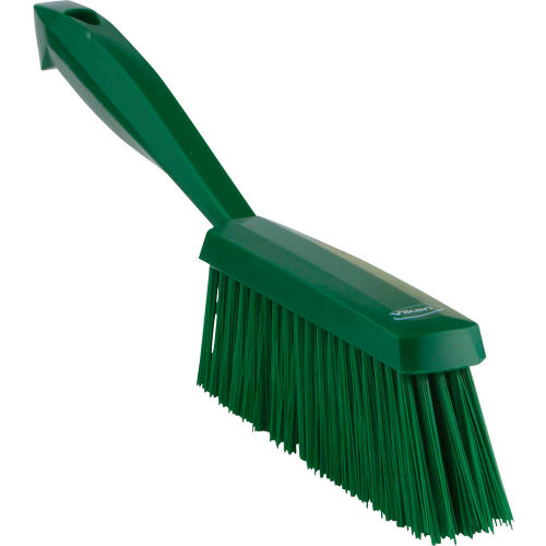 Vikan 45892 Bench Brush- Medium, Green