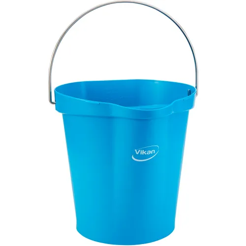 Vikan 56863 3 Gallon Bucket, Blue