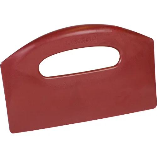 Remco 6960MD4 8" Metal Detectable Bench Scraper, Red