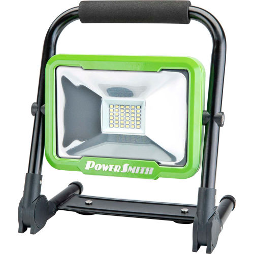 PowerSmith 2400 Lumen Foldable Rechargeable LED Work Light with Magnetic Base