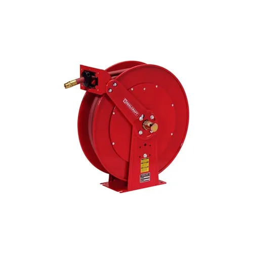 Reelcraft F7925 OLP 3/4x25' 250 PSI Spring Retractable Fuel Delivery Hose  Reel