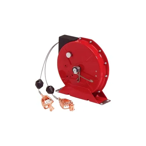 Reelcraft G-3050 50ft Static Discharge Grounding Reel With Cable